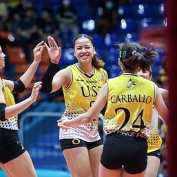 UST overpowers UE after first-set meltdown
