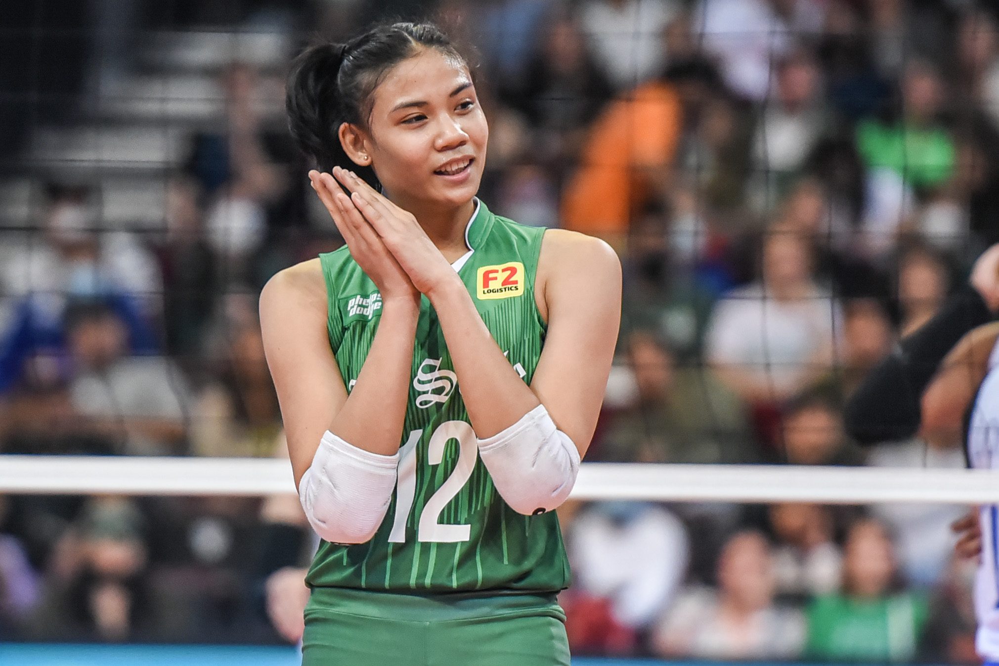Unbothered queen? Canino puts Ateneo-La Salle pressure in backseat to stay in form