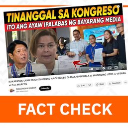 FACT CHECK: Mere orders of Marcos, Sara can’t expel Makabayan bloc from Congress