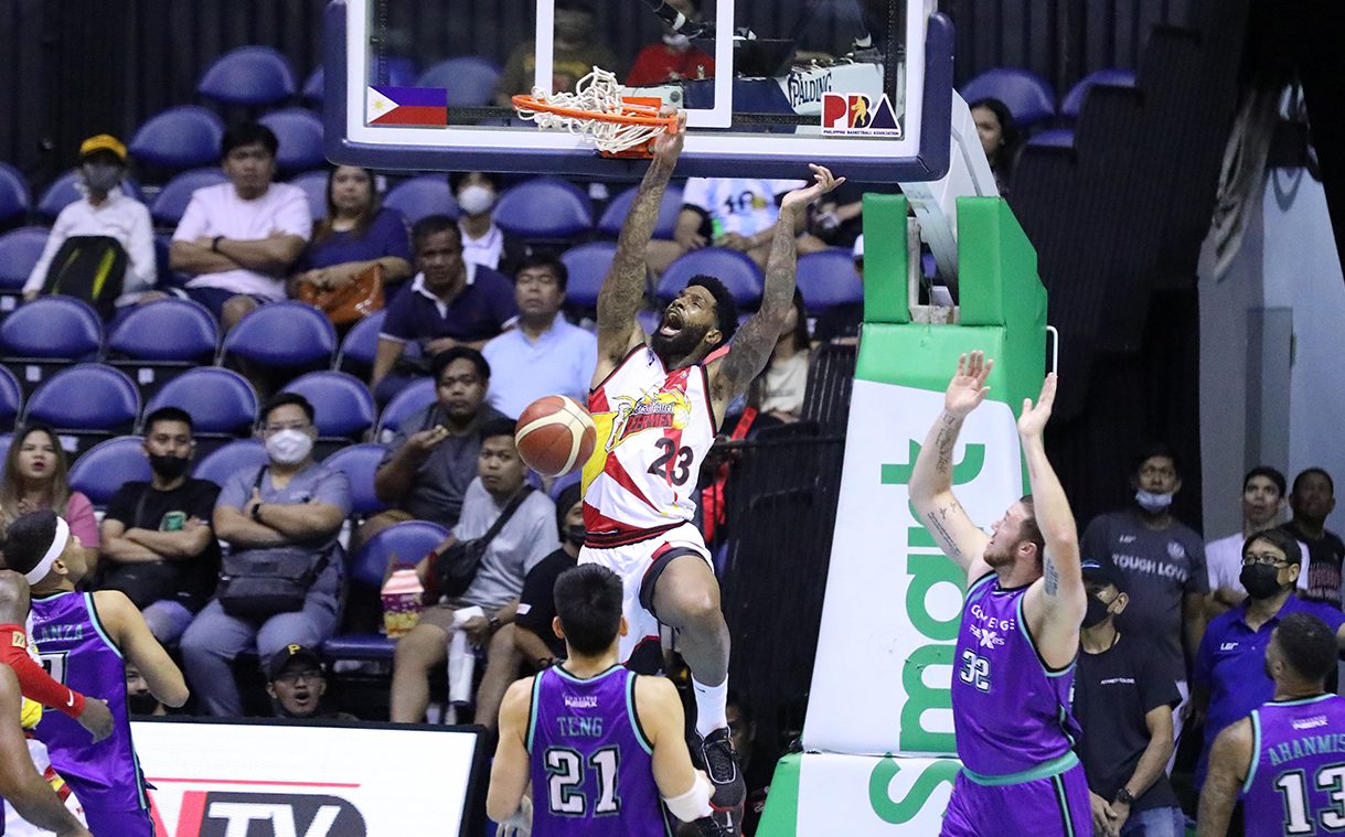 Clark erupts for 40 as San Miguel sends Converge packing to reach semis