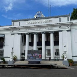 Negros Oriental province sets up Capitol big screen for Degamo funeral