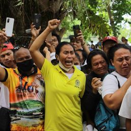 Negros Oriental residents call for justice as they pay last respects to Degamo