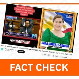 FACT CHECK: House approved NCST, not mandatory ROTC