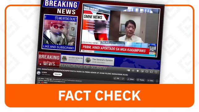 FACT CHECK: ‘Angat Buhay’ NGO isn’t competing with Marcos administration