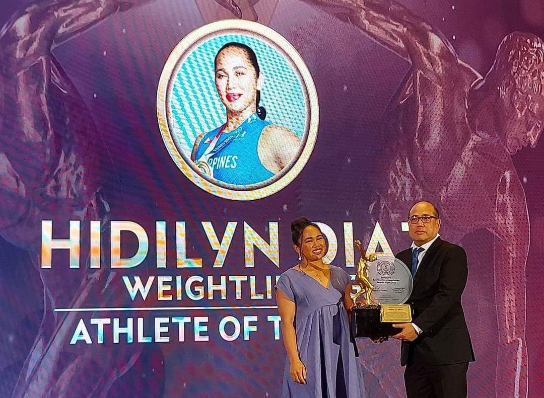 PSA Athlete of the Year Hidilyn Diaz vows to give it all for another Olympic gold