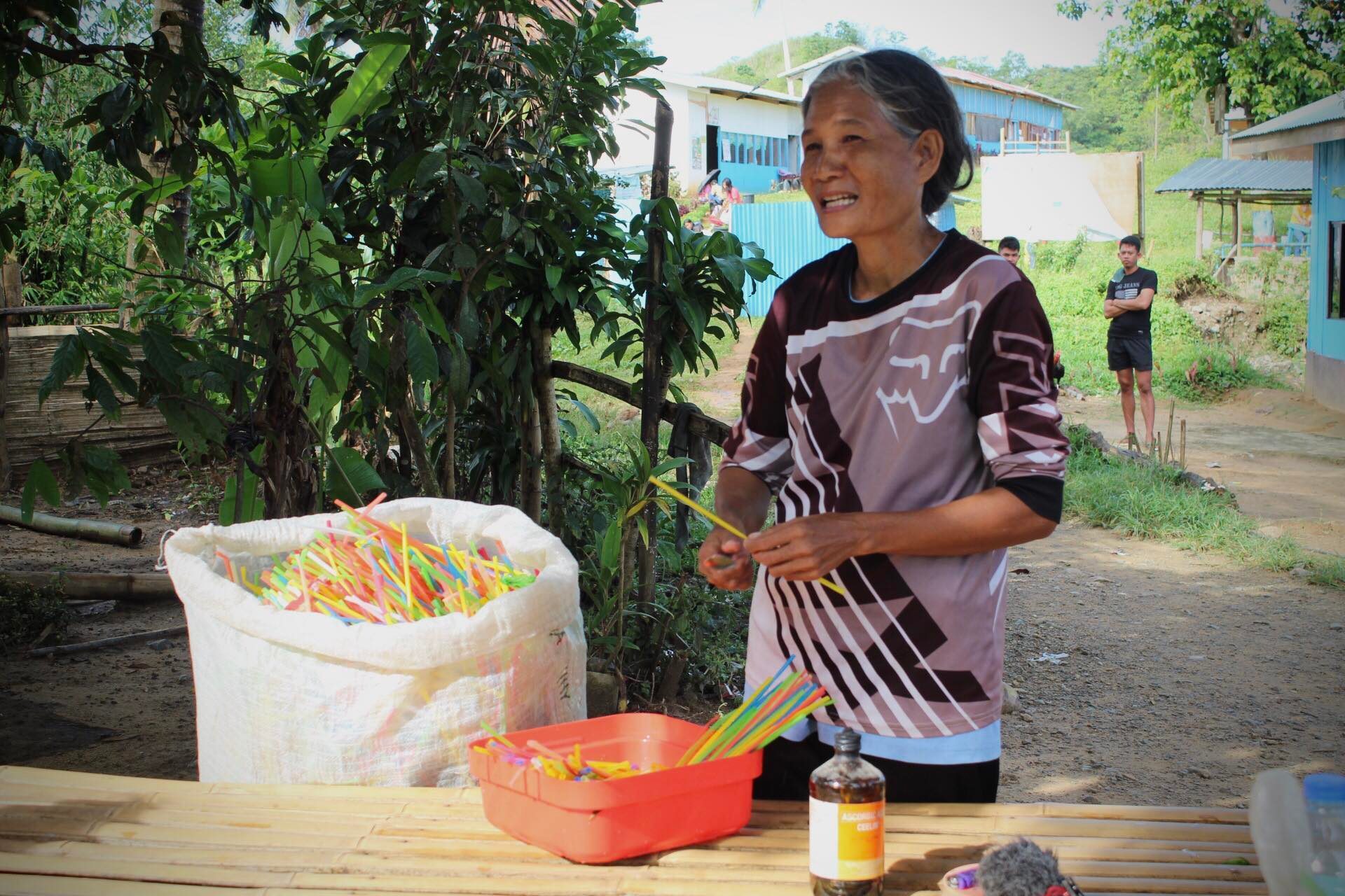 Highland weavers help keep the peace in Hinobaan, Negros Occidental