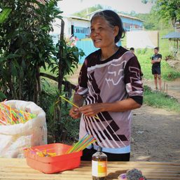 Highland weavers help keep the peace in Hinobaan, Negros Occidental
