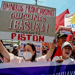 ‘Hindi kami komunista’: Transport groups slam Duterte’s comments vs jeepney drivers