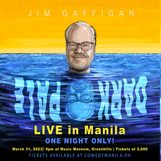 Comedian Jim Gaffigan performing live in Manila for one night only