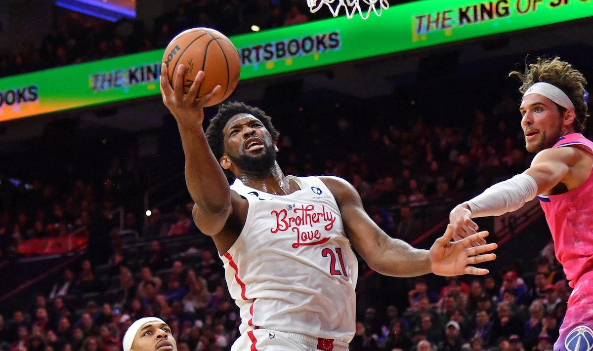 Embiid stretches 30-point streak as 76ers cruise past Wizards for 5th straight win