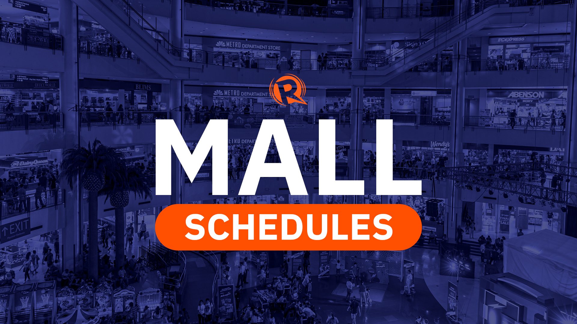 LIST: Mall hours for Christmas 2023