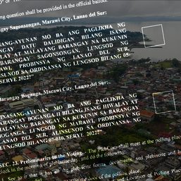 FAST FACTS: Marawi City’s March 18 plebiscite