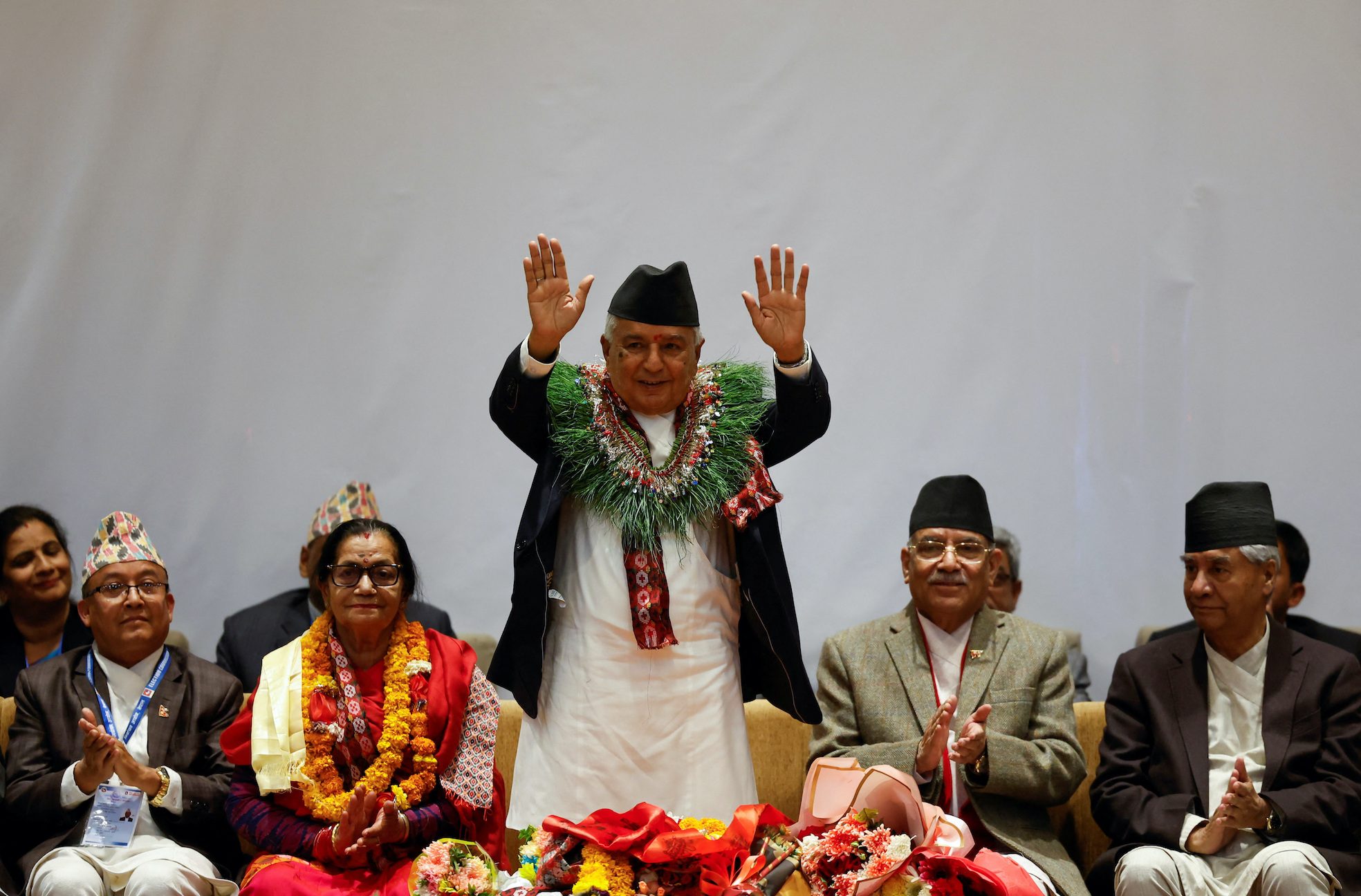 Amid crisis in ruling coalition, Nepal elects third president