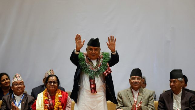 Amid crisis in ruling coalition, Nepal elects third president