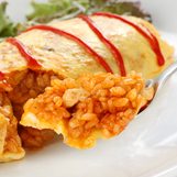 Omurice, comfort food for Japanese and Koreans, a symbol of warmer ties