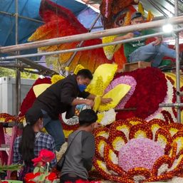 [WATCH] Labor of love: Baguio City’s flower floats and the families at the heart of it