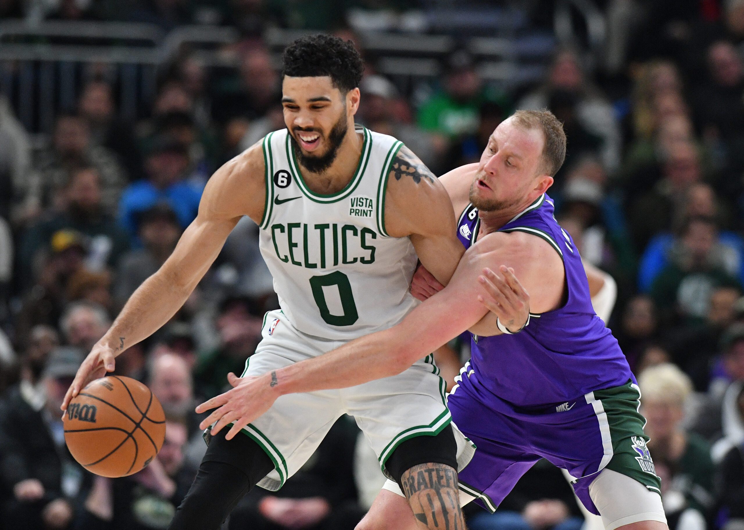 Celtics crush Bucks to shorten gap atop Eastern standings