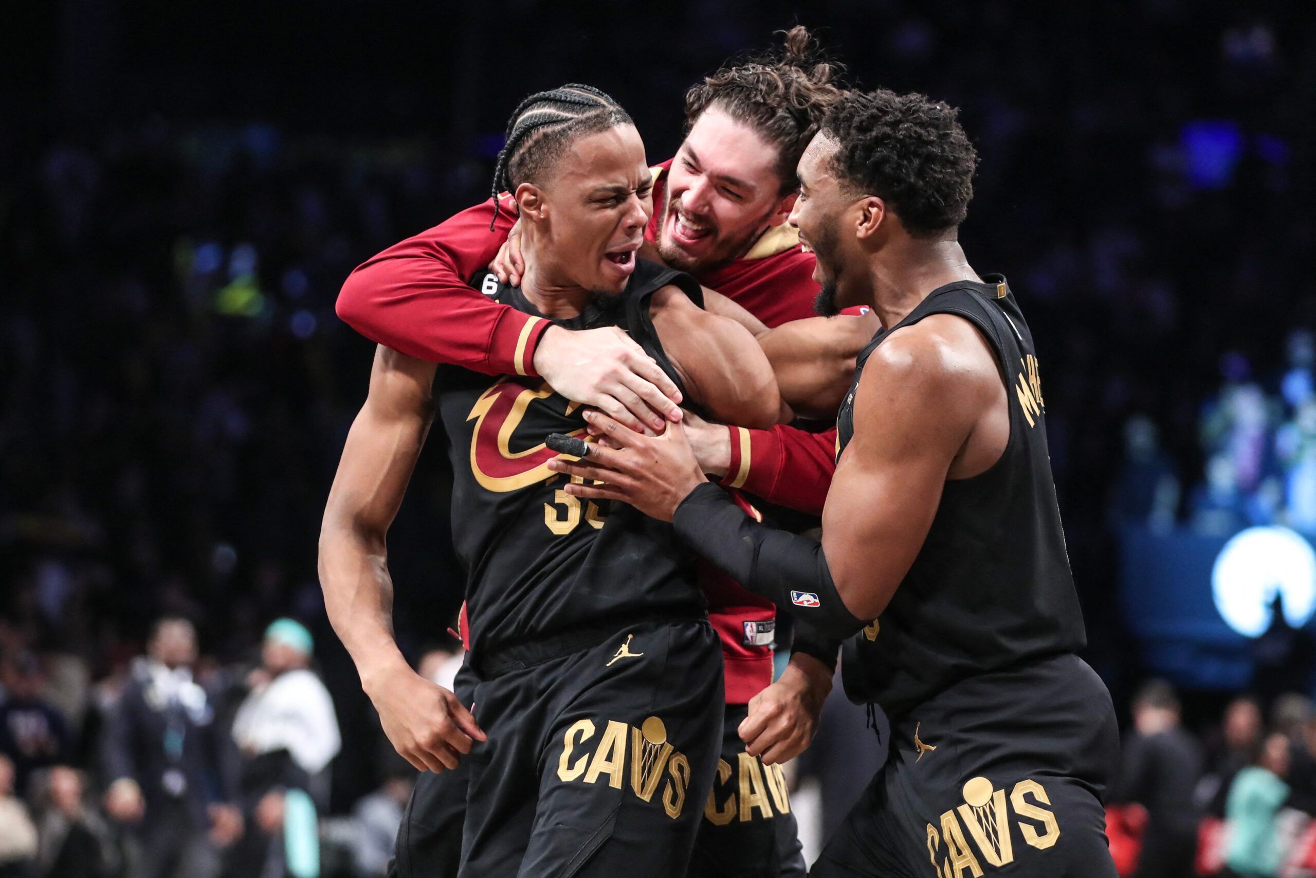 Isaac Okoro’s last-gasp triple lifts Cavs over Nets