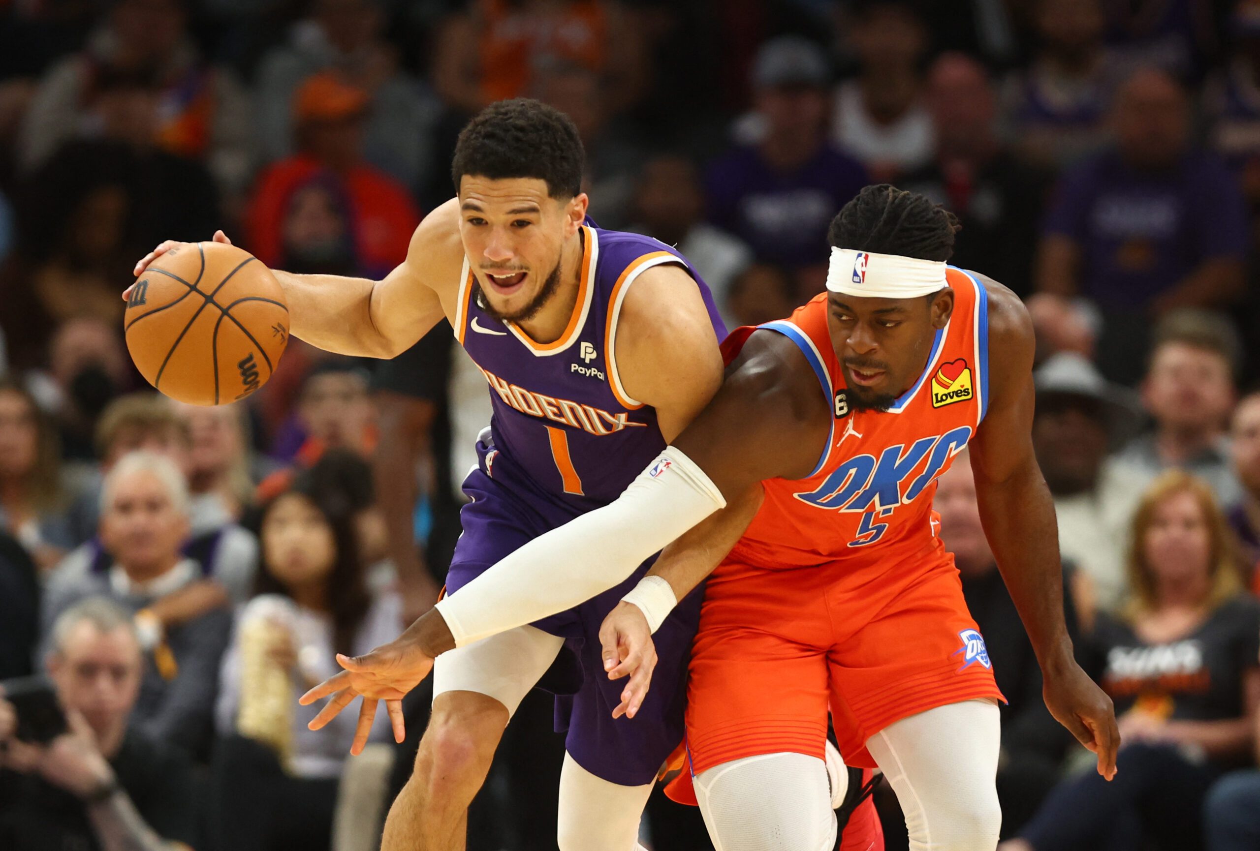 Devin Booker leads Kevin Durant-less Suns past Thunder