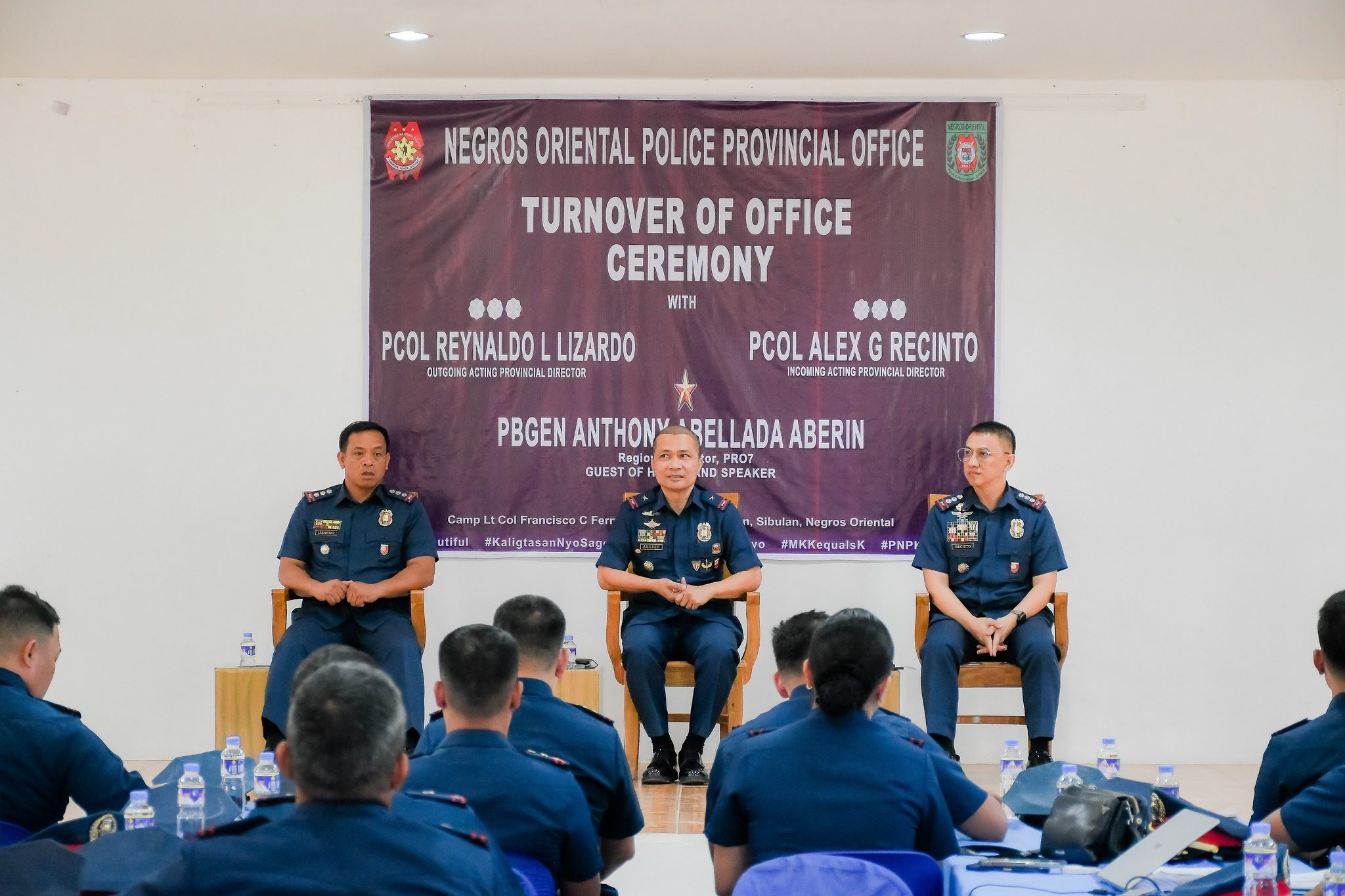 New police chief takes over in Negros Oriental