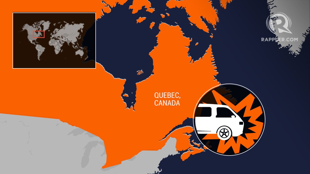 2 dead, 9 injured after being struck by van in Canada’s Quebec