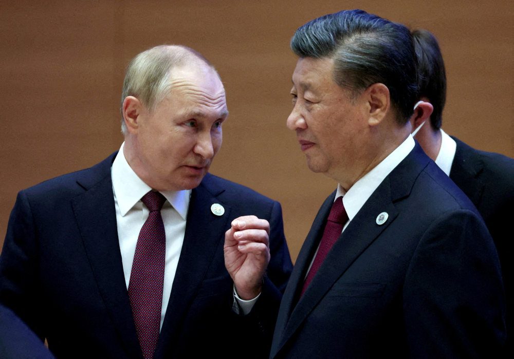 ‘Dear friends’ Xi and Putin meet in Moscow as Ukraine war rages