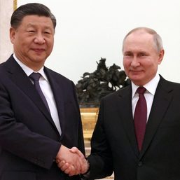 Putin meets ‘dear friend’ Xi in Kremlin as Ukraine war grinds on