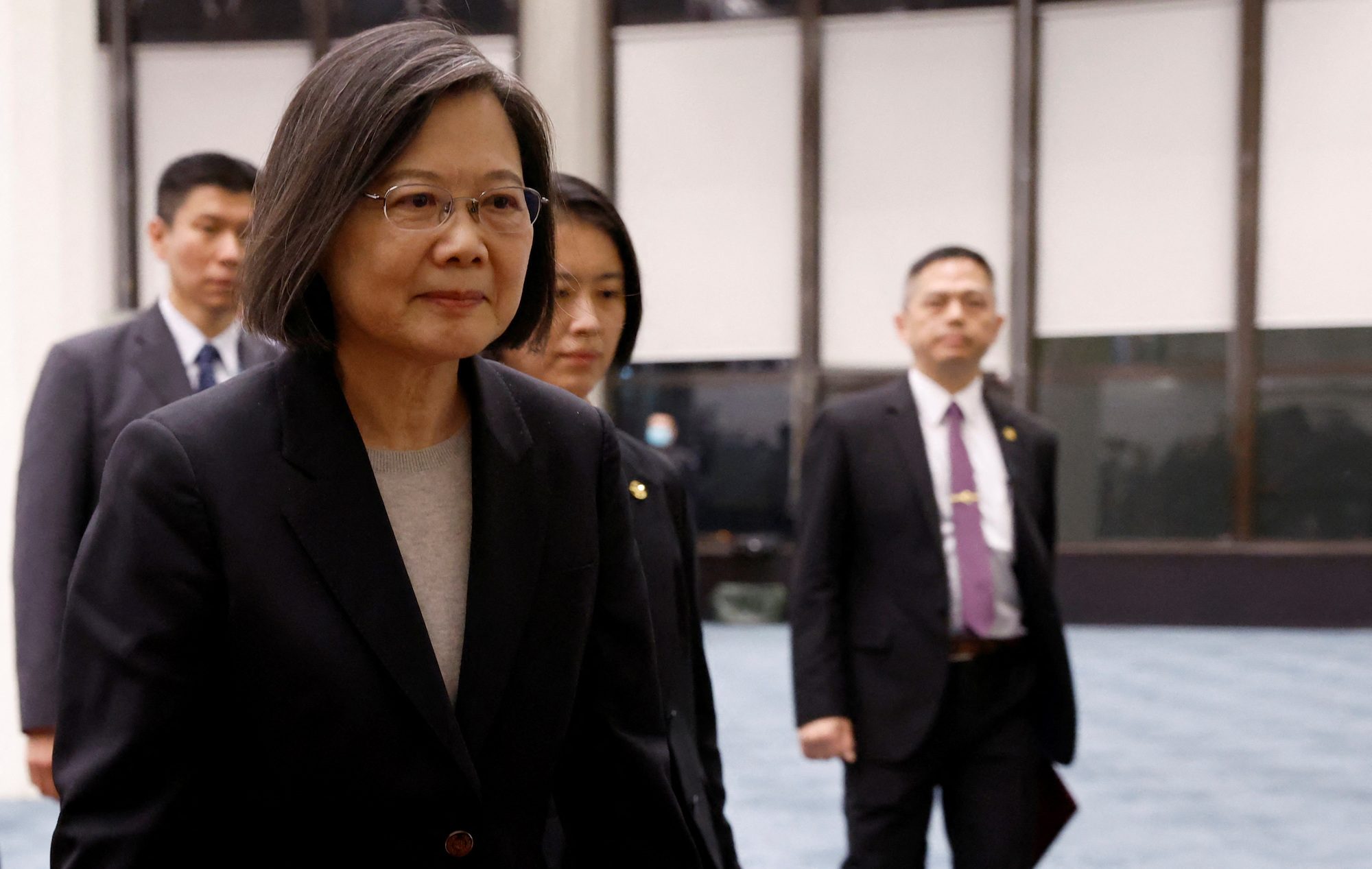 Taiwan determined to safeguard freedom, democracy, President Tsai says