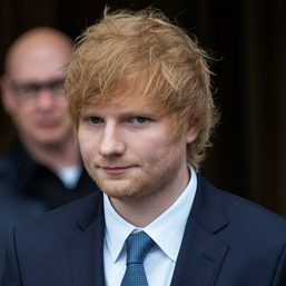 No dancing, judge tells jury at Ed Sheeran copyright trial
