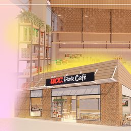 Brewing soon! UCC Park Café to open first Cavite branch