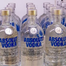 Pernod Ricard suspends Absolut vodka exports to Russia entirely