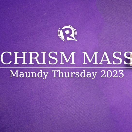LIVESTREAM: Chrism Mass on Maundy Thursday 2023