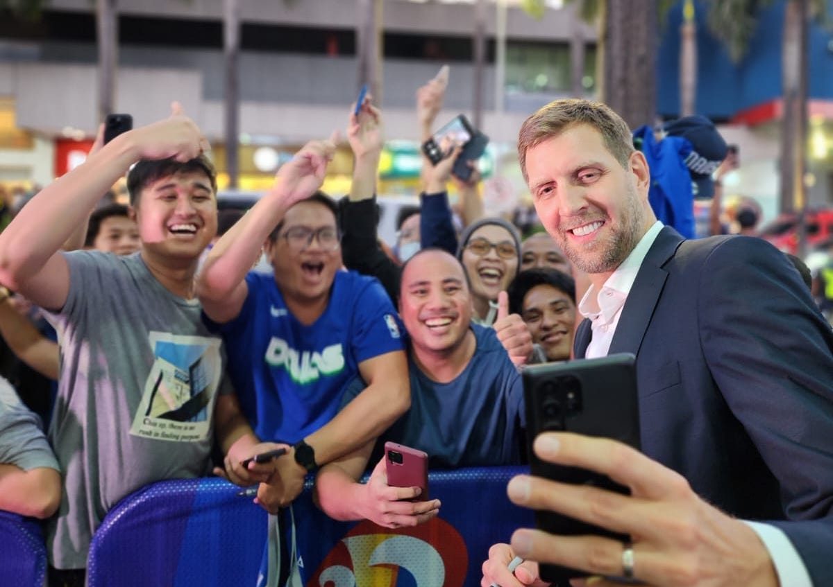 Nowitzki humbled, surprised by PH love: ‘I didn’t know it was this crazy’