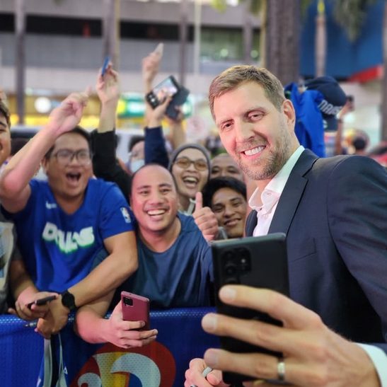 Nowitzki humbled, surprised by PH love: ‘I didn’t know it was this crazy’
