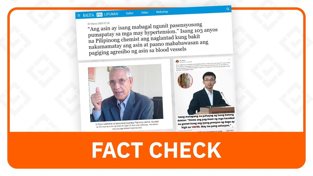 FACT CHECK: Ad of unregistered heart supplement uses fake Filipino doctors