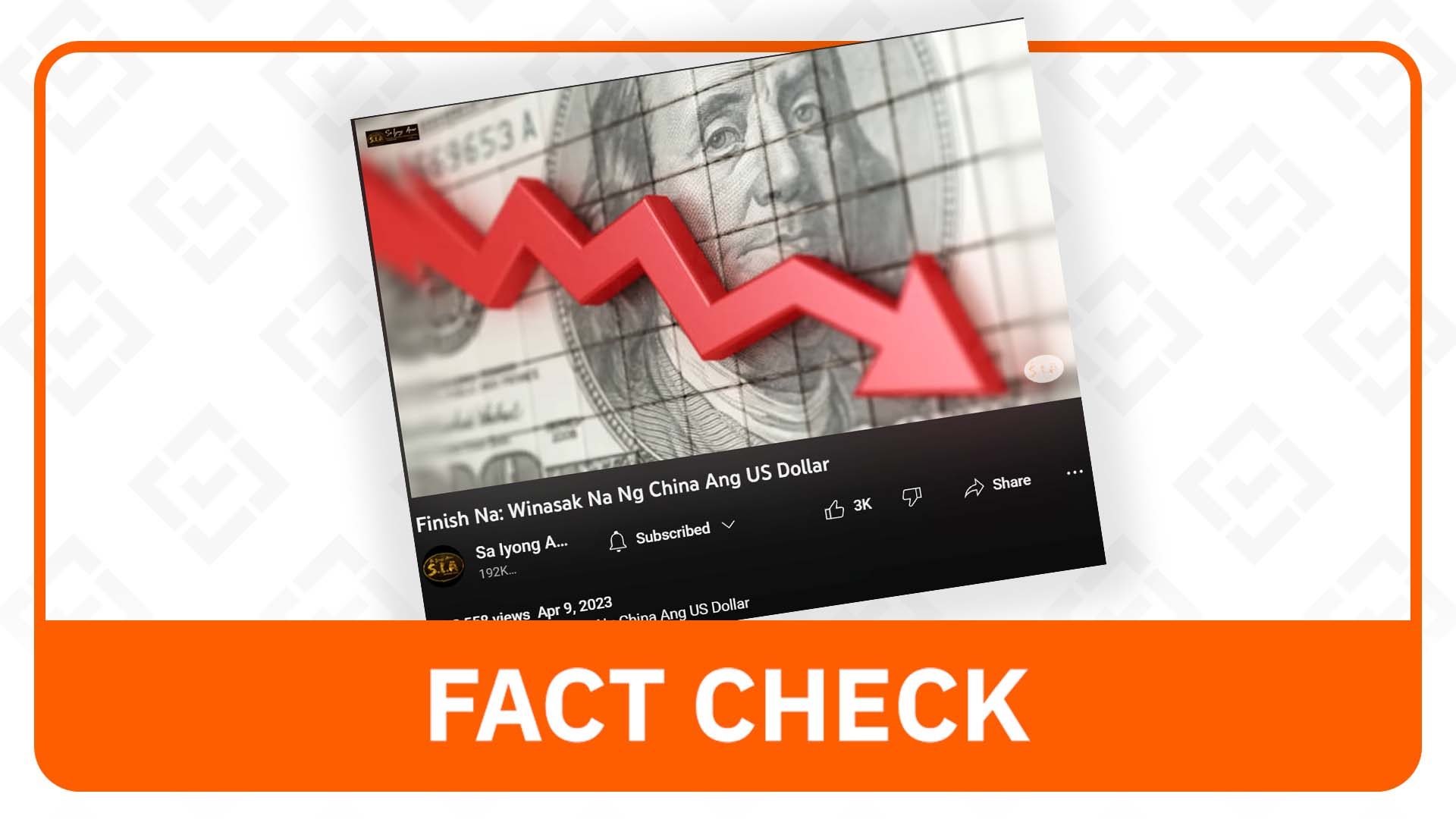 FACT CHECK: US dollar remains global reserve currency
