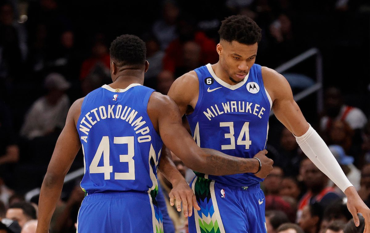 Giannis Antetokounmpo on X: This guy has played the most Bucks