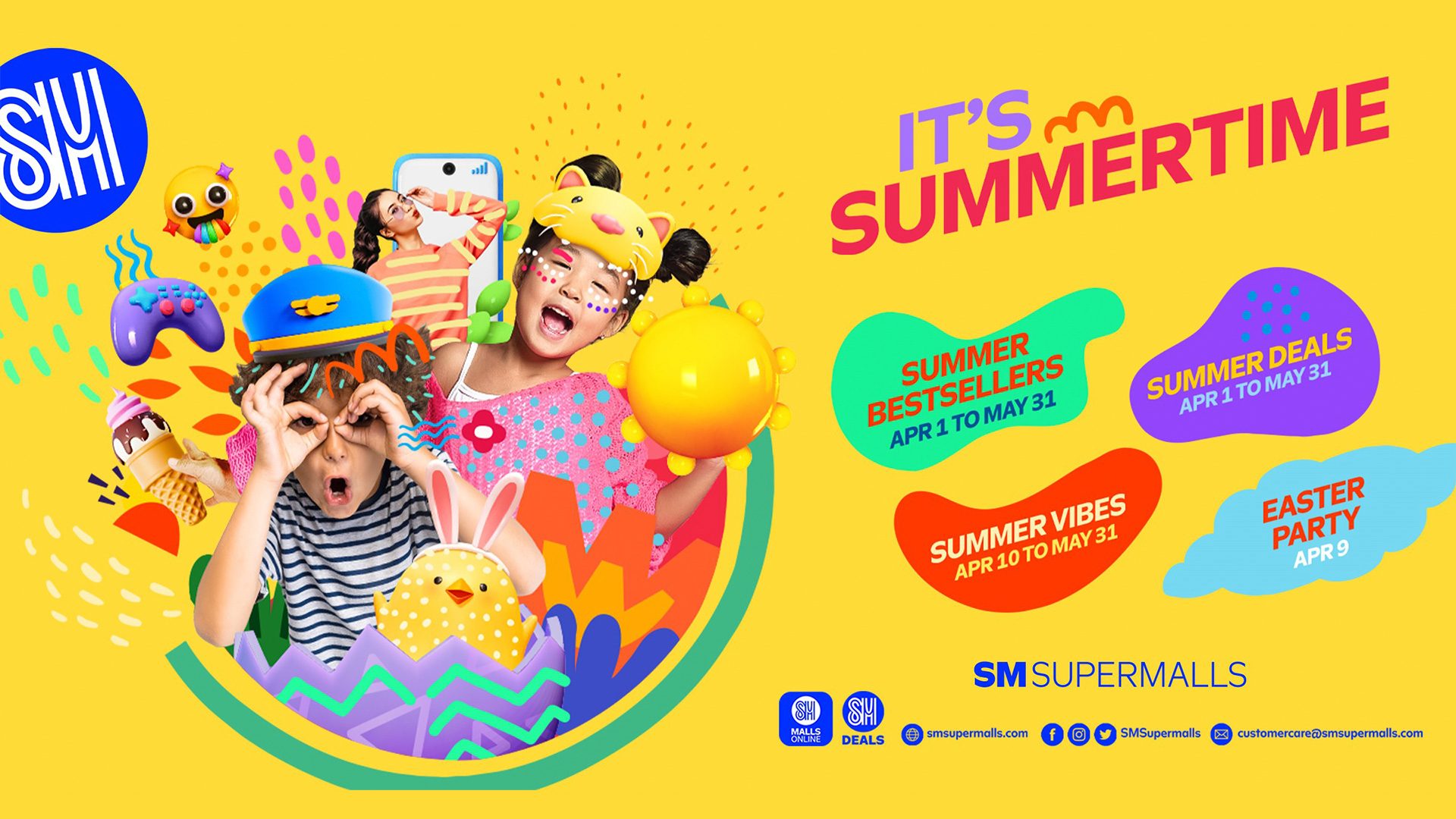 LOOK: It’s summertime at SM Supermalls