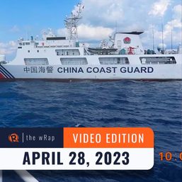 Chinese, Philippine vessels’ near miss collision | The wRap