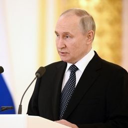 Putin visits 2 regions in Ukraine as G7 condemn nuclear plan