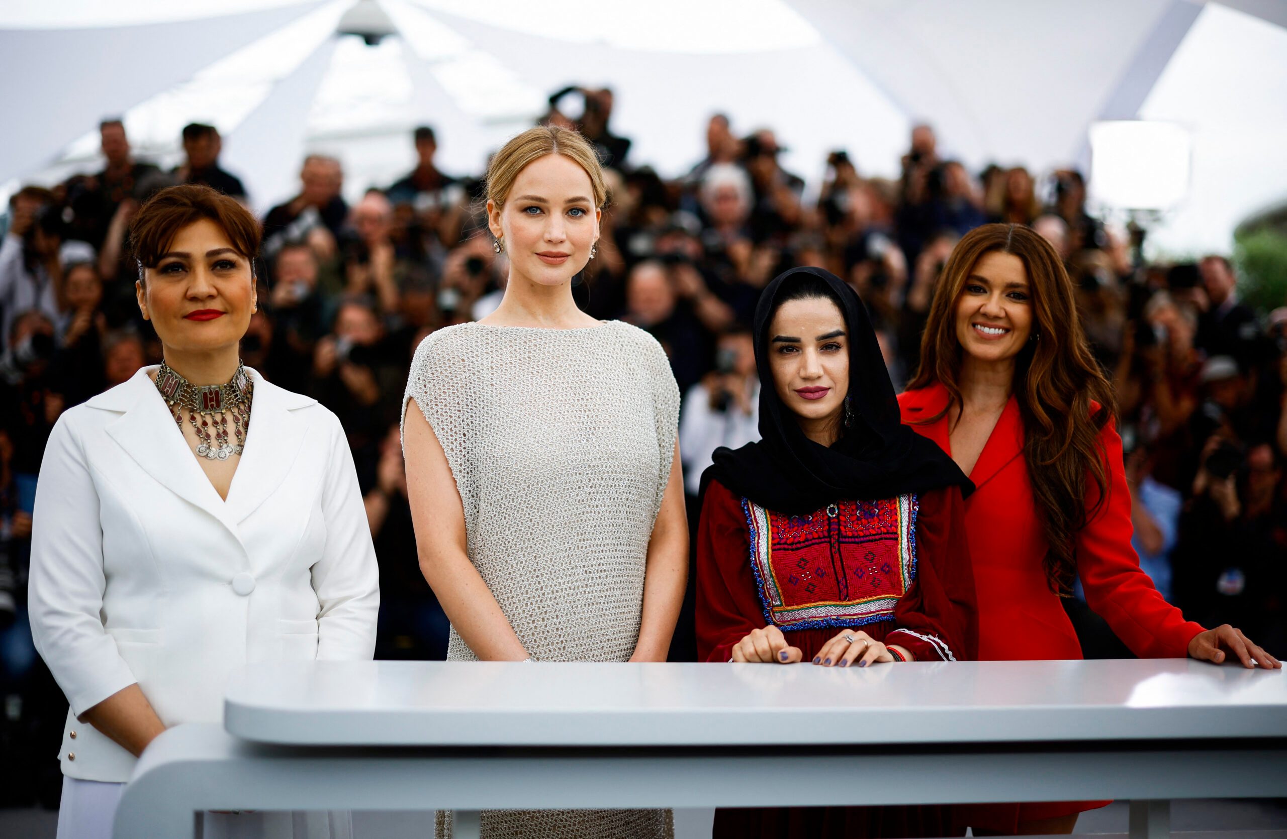 Jennifer Lawrence-produced Afghan documentary premieres at Cannes