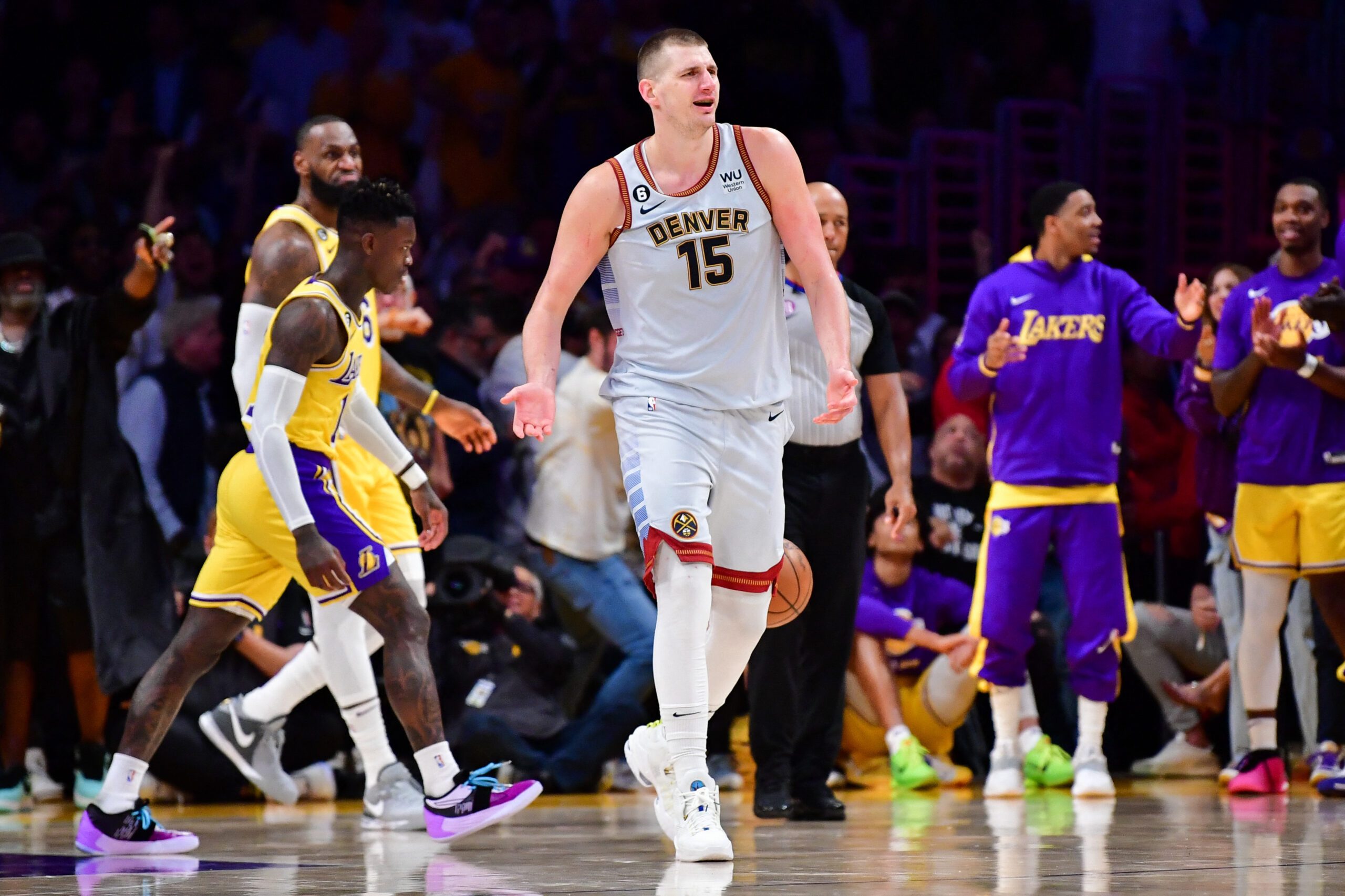 Jokic-led Nuggets sweep Lakers for 1st NBA finals stint in franchise 47-year history
