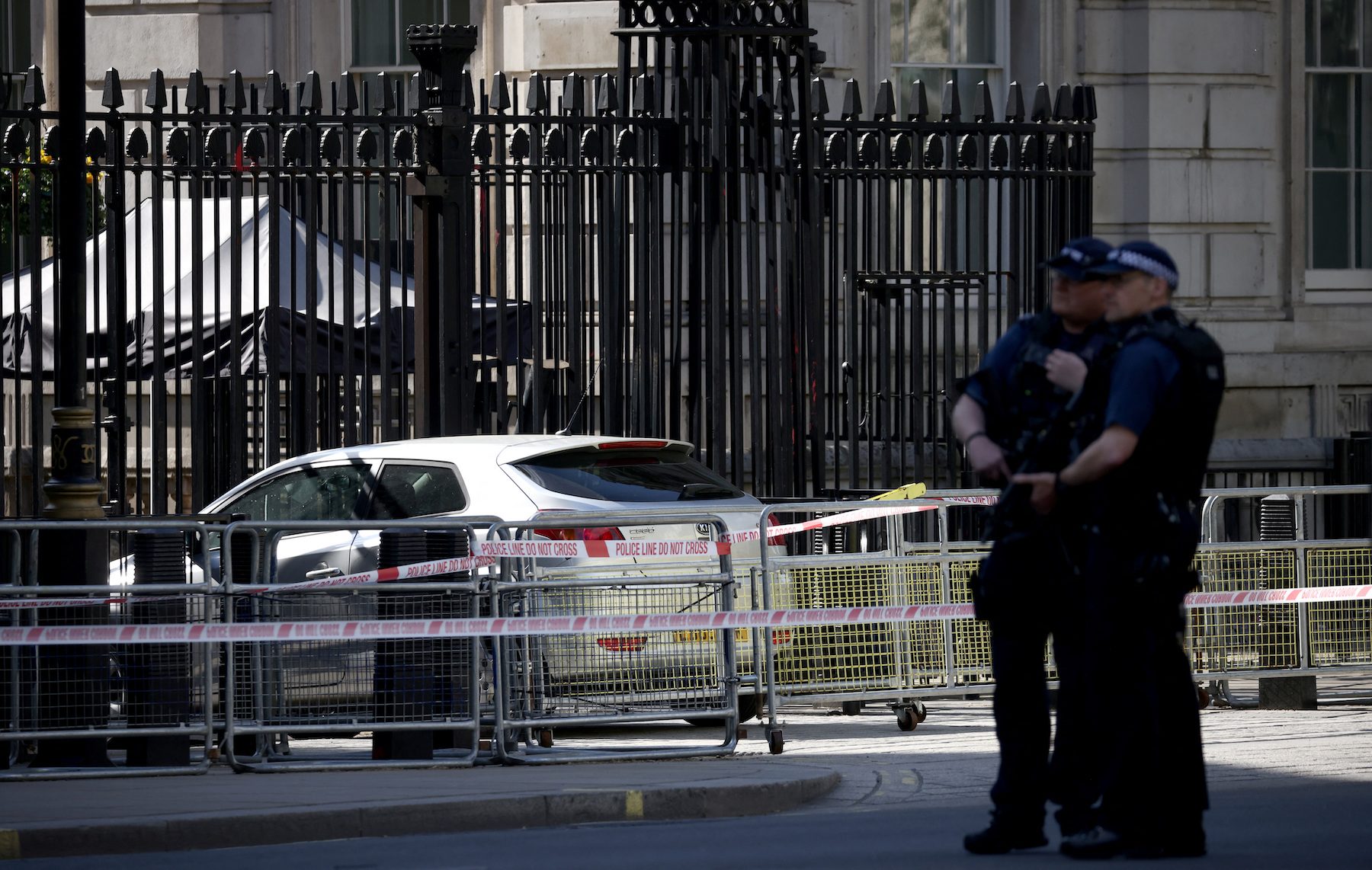 Downing Street car collision not being treated as ‘terror-related,’ say UK police