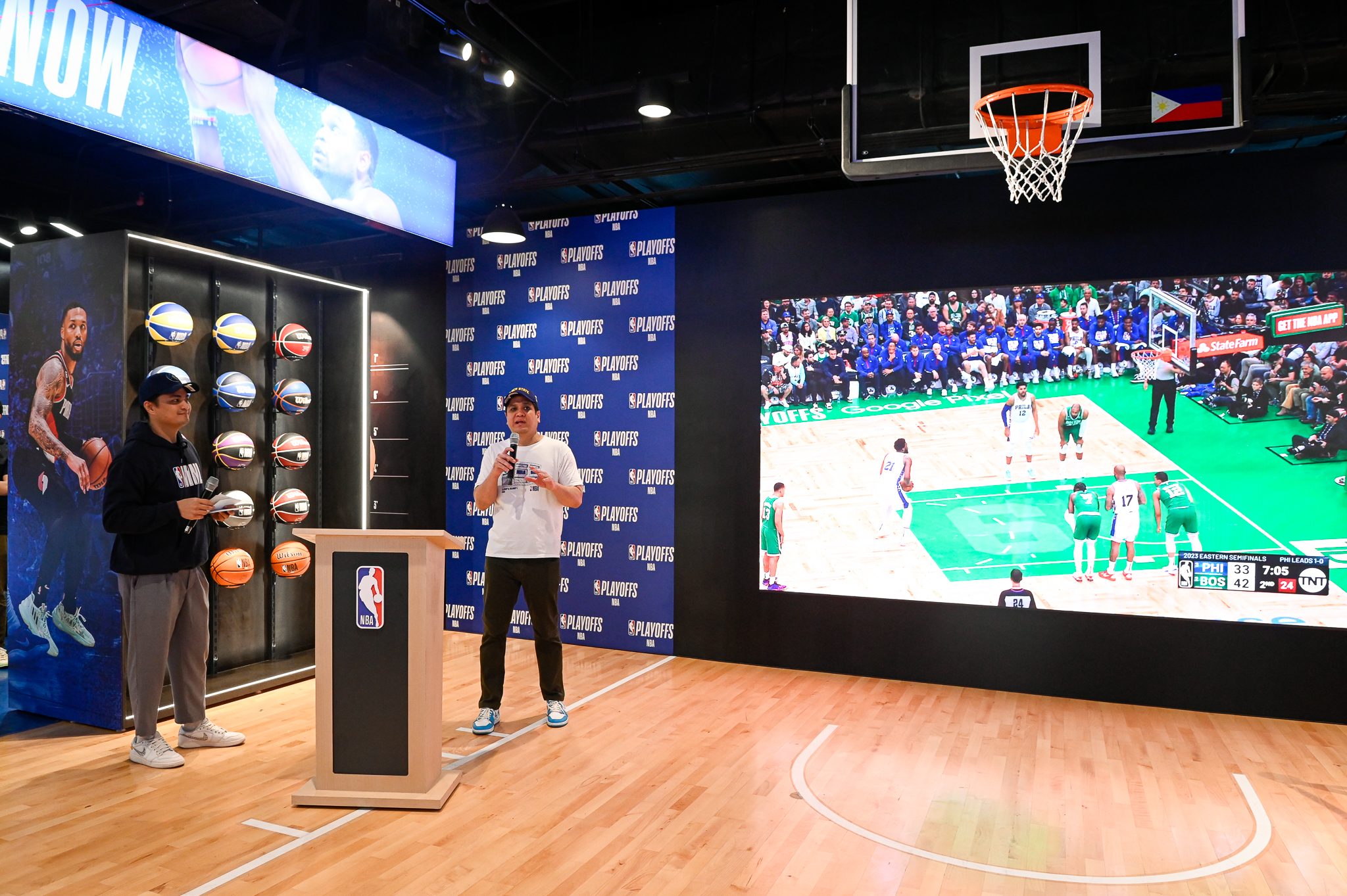 NBA STORE SM MOA (Mall of Asia) Grand Opening Complete Experience!