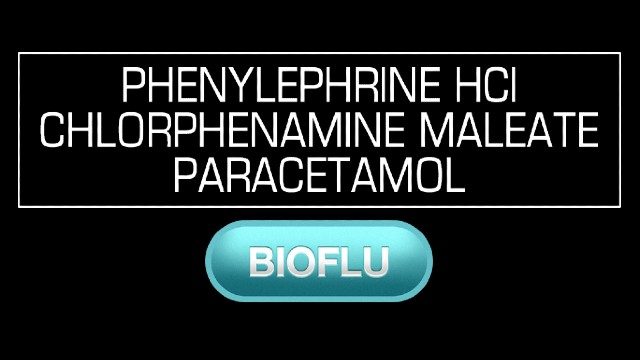 Phenylephrine HCl Chlorphenamine Maleate Paracetamol (BIOFLU)