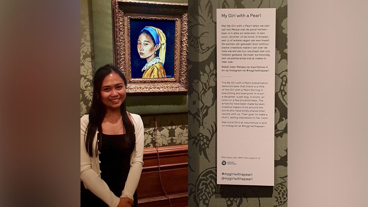 Dutch museum picks Filipino engineer’s unique take on Vermeer’s famous ‘girl’