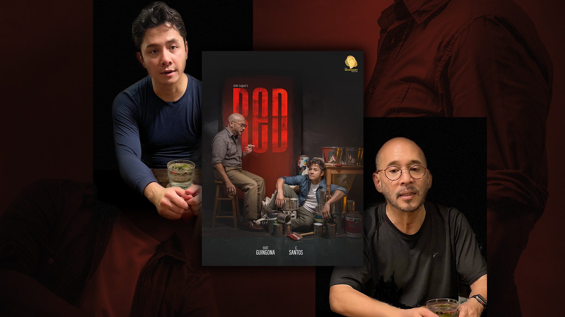 INTERVIEW: ‘RED’ actors Bart Guingona and JC Santos talk theater to each other