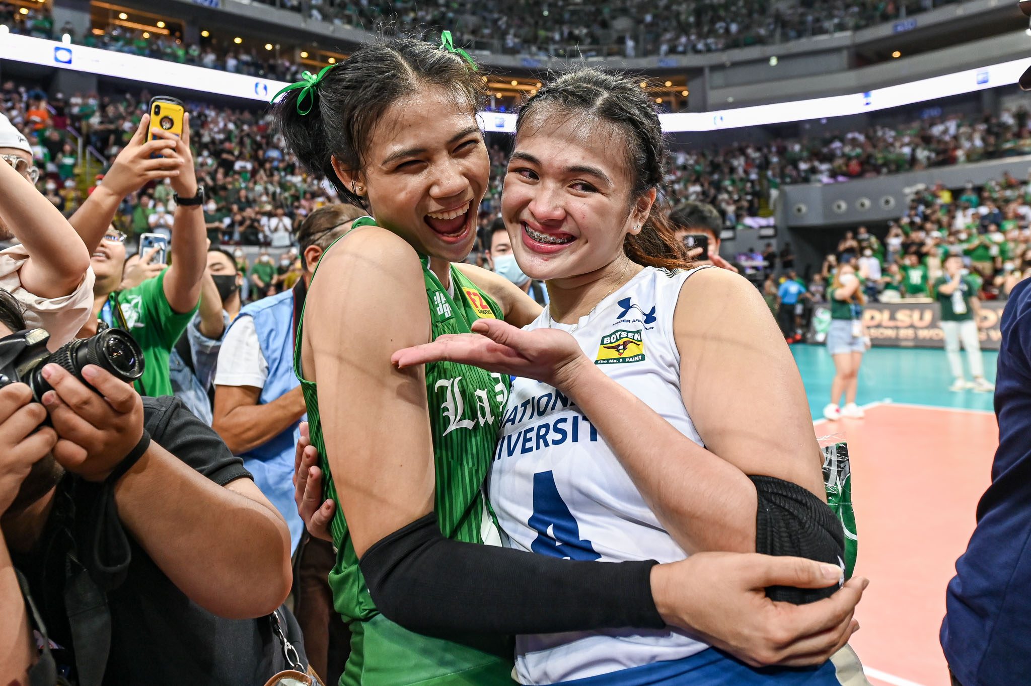 UAAP rookie MVPs Canino, Belen strive to be inspirations to aspiring athletes