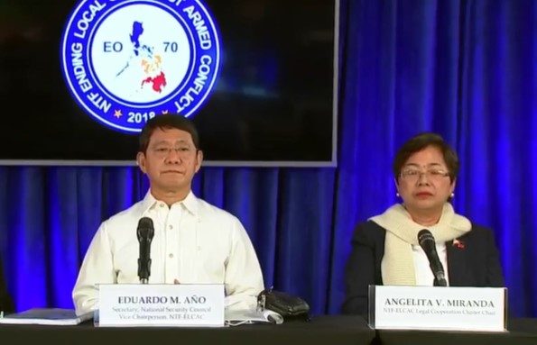 Año: NTF-ELCAC got Marcos’ order to proceed with campaign without letup