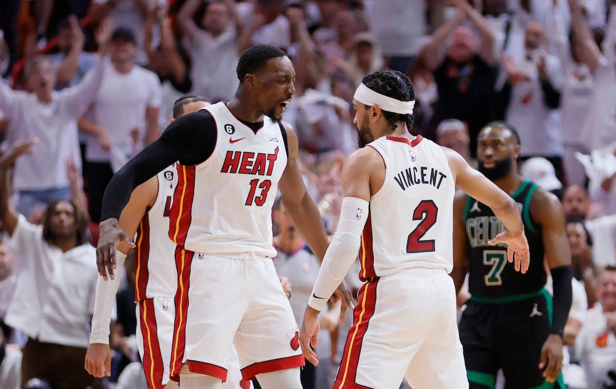 Gabe Vincent, Heat thrash Celtics for 3-0 series lead